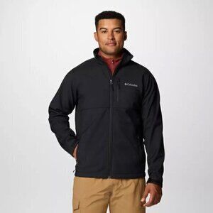 Columbia Men's Softshell Omni-Shield Heavy Duty Jacket in Black Size L